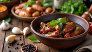 découvrez la sauce adobo, son histoire riche, ses ingrédients authentiques et les saveurs uniques qui font de ce condiment un incontournable de la cuisine.