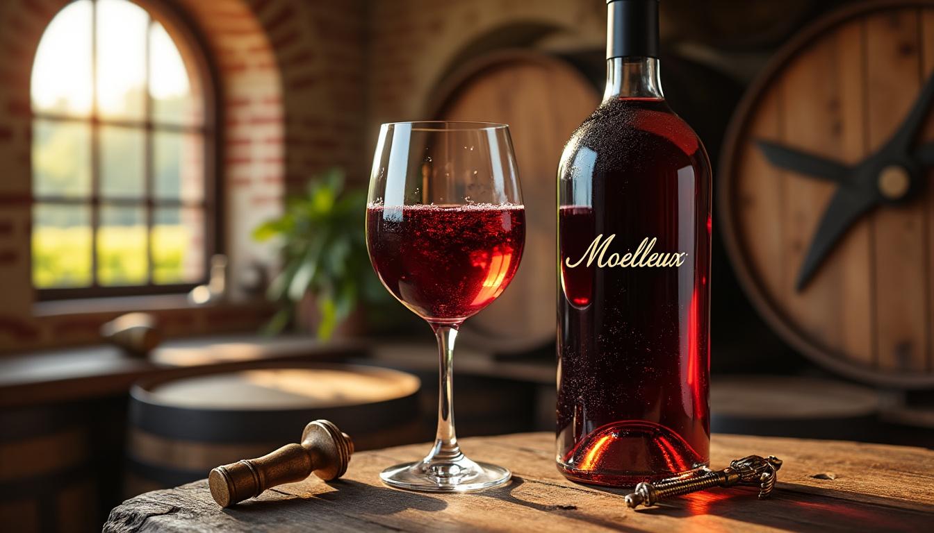 explorez notre sélection de vins rouges moelleux alliant douceur et caractère pour une expérience gustative unique en bouteille.