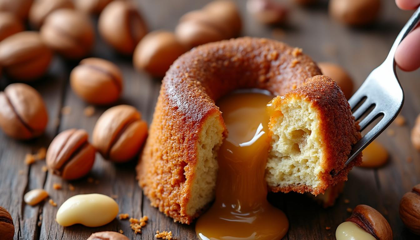 découvrez notre délice fondant aux noisettes, un moelleux irrésistible qui conquiert les papilles dÚs la premiÚre bouchée. parfait pour toutes les envies gourmandes.