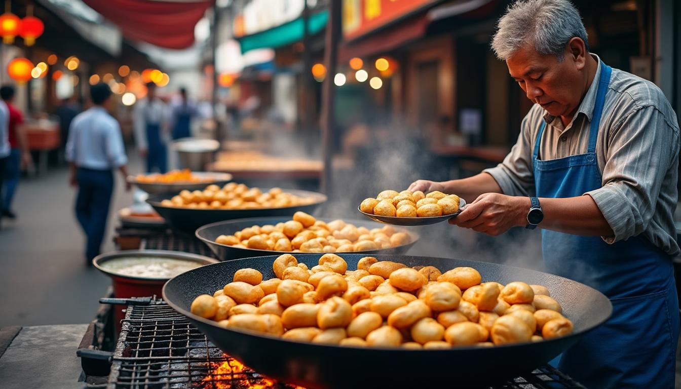 découvrez les délices asiatiques avec nos beignets traditionnels alliant saveurs douces et salées pour un voyage gustatif unique.