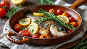 découvrez notre recette simple et savoureuse de loup de mer au four, parfaite pour un repas délicieux et facile à réaliser. à tester absolument pour régaler toute la famille !