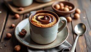 découvrez notre recette facile et rapide de mug cake nutella sans œuf, pour une pause gourmande et réconfortante en quelques minutes seulement.