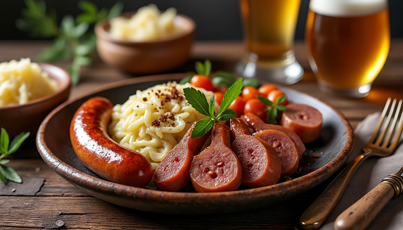 découvrez quelle biÚre choisir pour accompagner parfaitement votre choucroute et révéler toutes ses saveurs. conseils de dégustation pour un mariage gourmand et réussi.