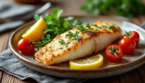 découvrez une recette express et savoureuse d'aiglefin au four, facile à préparer pour un repas sain et gourmand en un rien de temps.