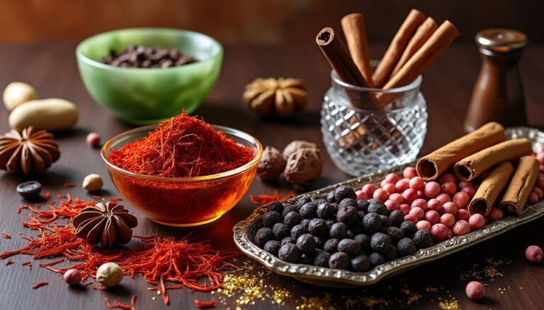 explorez les épices les plus rares et luxueuses du monde entier, une invitation à un voyage sensoriel unique et raffiné.