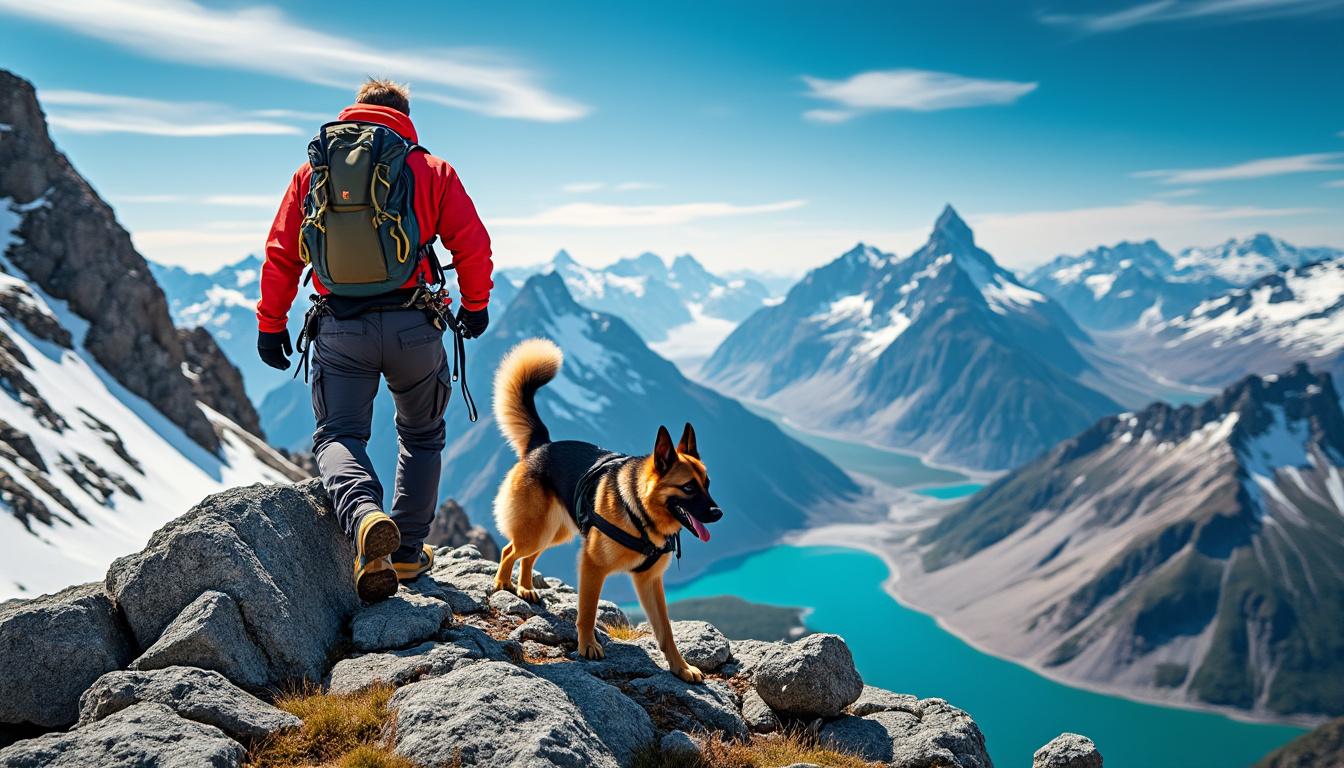 découvrez l'aventure inoubliable à la pointe des cerces, accompagné de votre fidèle compagnon à quatre pattes, au cœur d'un paysage naturel époustouflant.