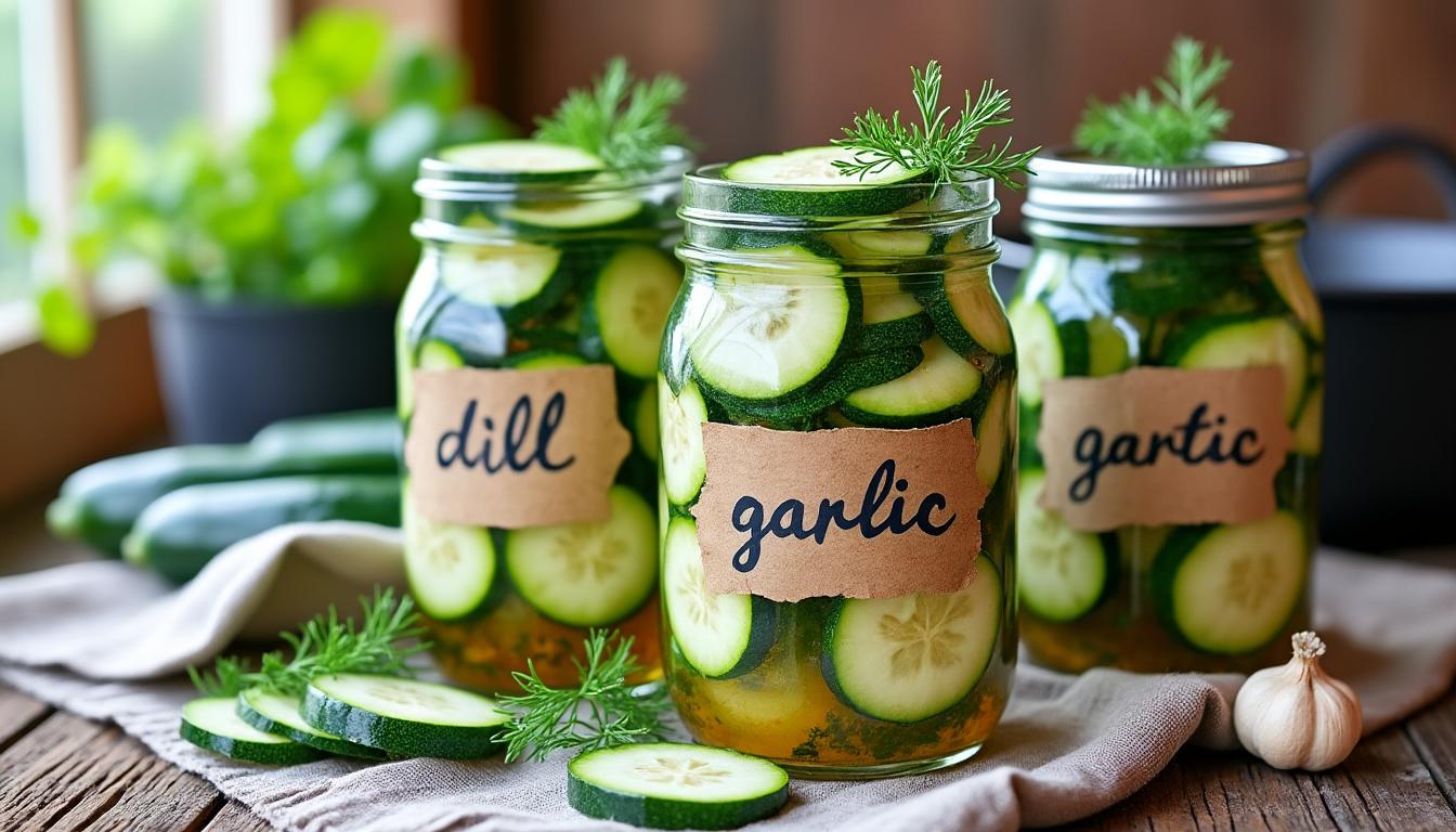 découvrez des astuces simples et efficaces pour préserver vos courgettes maison dans des bocaux, et conservez-les parfaitement toute l'année.