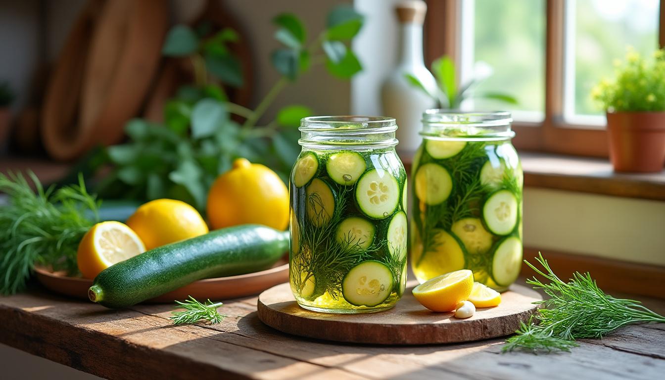 découvrez nos astuces simples et efficaces pour préserver vos courgettes maison dans des bocaux, et profitez de saveurs fraßches toute l'année.