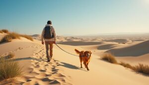 partez à l'aventure au cœur des dunes des charmes et vivez une expérience inoubliable à partager avec votre chien, entre nature, découvertes et moments complices.
