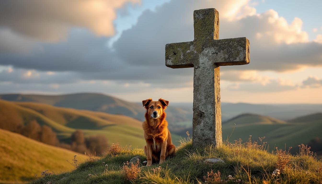 découvrez l'histoire émouvante de la croix du vellan et de son fidèle compagnon canin, une aventure pleine de loyauté et d'amitié.