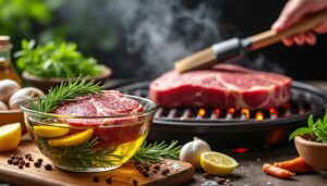 découvrez nos astuces de marinade et de cuisson pour obtenir une viande délicieusement tendre et pleine de saveurs à chaque repas.