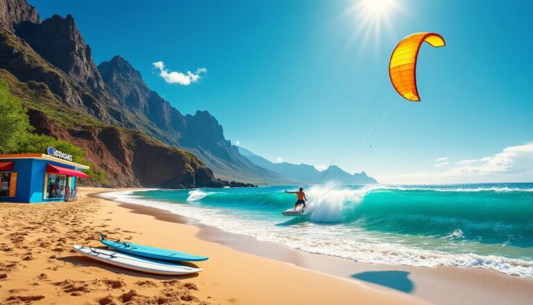 découvrez le surf et le kitesurf avec terra canarias, votre agence de voyage locale spécialisée pour des aventures inoubliables aux canaries.