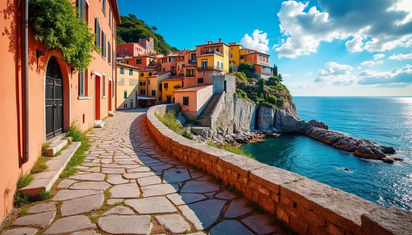 découvrez la vieille ville de menton, un véritable tableau vivant aux couleurs éclatantes, digne d’une carte postale qui charme chaque visiteur.